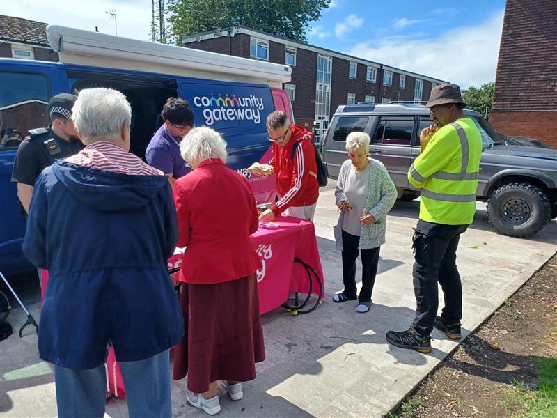 Image of tenants speaking to us 